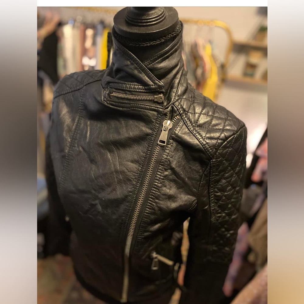 Foreign Exchange Leather Jacket. - image 6